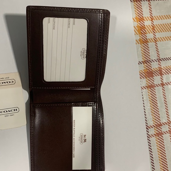 Coach men wallet - Picture 2 of 7